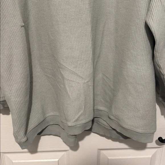 aerie Ribbed Lightweight Sweatshirt - Picture 5 of 8